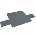 PawHut Waterproof Sofa Cover 3 Seater, Soft Couch Cover for Dogs Cats Pets, Non Slip Sofa Slipcoevr with Elastic Straps