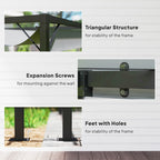 Outsunny 3 x 3 m Pergola, with Sliding Canopy - Cream White