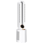 Multi-Mode Bladeless Tower Fan and Humidifier - White