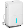 30L/Day Dehumidifier with Auto-Clean Filter, Continuous Drainage, 4L Water Tank, 24H Timer, Digital Humidity Display, Dehumidifier for Home Damp, Bedroom, Condensation, Mould, Laundry Drying