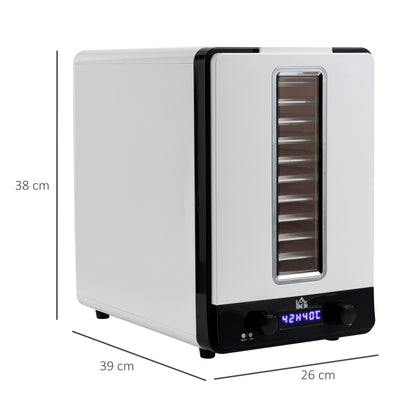 11-Tray Food Dehydrator, 40-70? Temperature and Timer