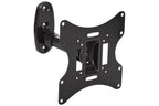 ProperAV TV Wall Bracket (23" - 43" / 30kg Capacity / VESA Max. 200x200) - Black