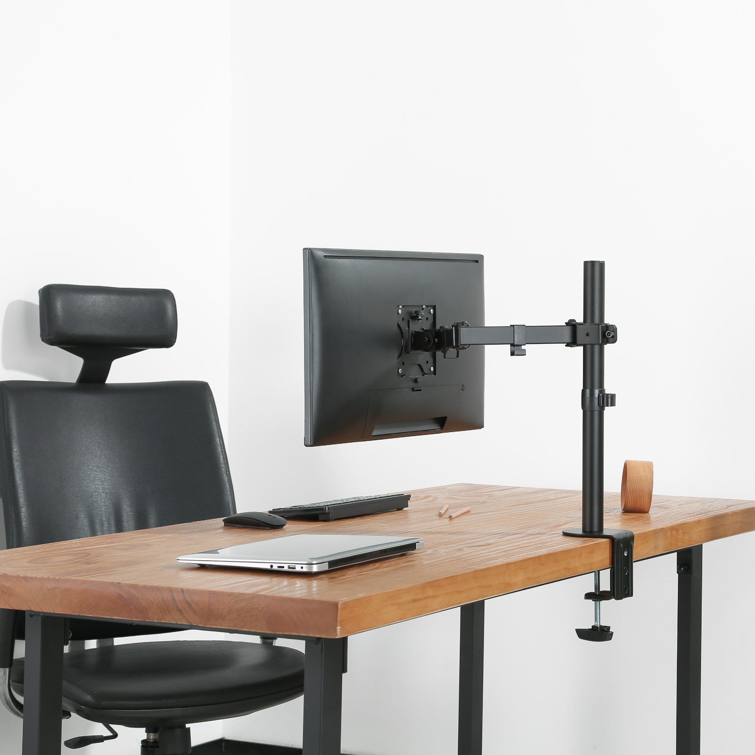 ProperAV Desk Monitor Mount 17" - 34" Swing Arm VESA Max 100x100