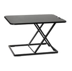 ProperAV LITE Stand Up Desk Converter with Variable Height Settings - Black