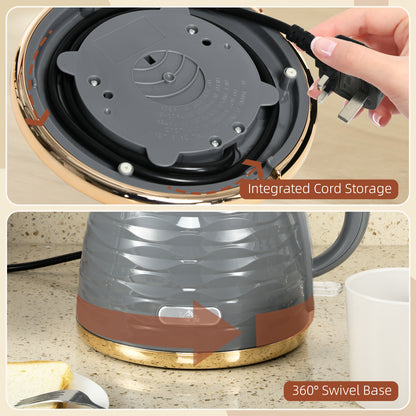 3kW Rapid Boil Honeycomb Kettle - Grey