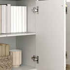 HOMCOM 3-Door Sideboard Storage Cabinet - White