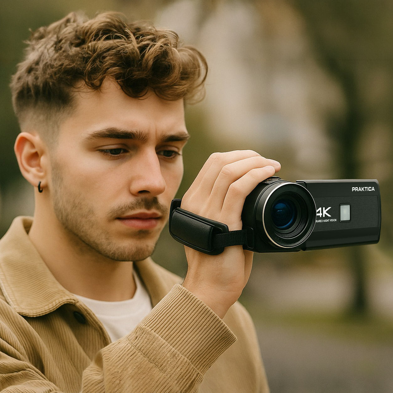 Praktica Z180IR 4K Camcorder - Black