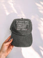 You Can't Spell Psychological Thriller Without Hot Girls embroidered baseball cap