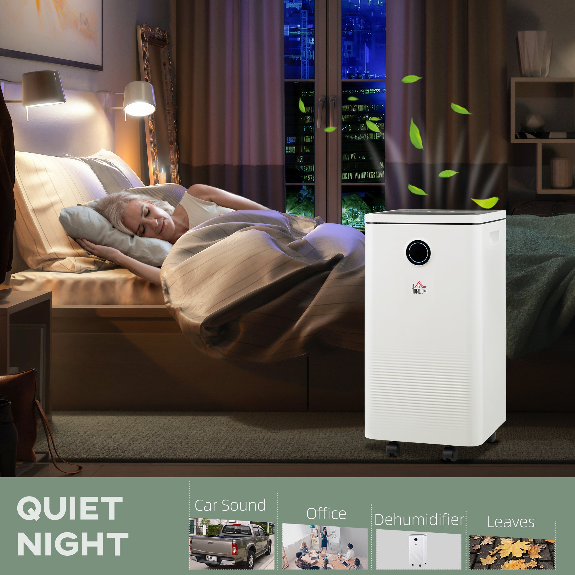 10L/Day Dehumidifier with WiFi Smart App Control, 2.5L Water Tank, Digital Display, Sleep Mode, 24H Timer, Laundry Clothes Drying, for Home and Large Room Basement