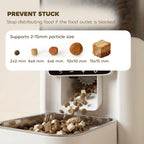 PawHut Programmable Automatic Cat Feeder with Timer Up to 6 Meals Per Day, 10s Voice Recorder, Portion Control