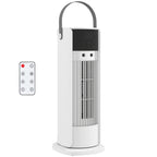 Tower Fan for Bedroom, 16 Inch Mist Desktop Fan with DC Motor, 3 Speeds, 90° Oscillation, 10H Timer, for Home Office
