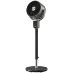 20 dB Silent Standing Fan for Bedroom, 42" Pedestal Fan with Remote, 90° Oscillating, 8 Speeds, Remote Control, Grey