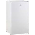 91L Small Fridge with Chiller Box Under Counter Fridge with Reversible Door, Good Housekeeping Institute Approved, White