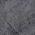 PawHut Four-Step Dog Stairs, with Washable Plush Cover, for High Bed Sofa, Dog Stairs for Small Dog and Cat - Dark Grey