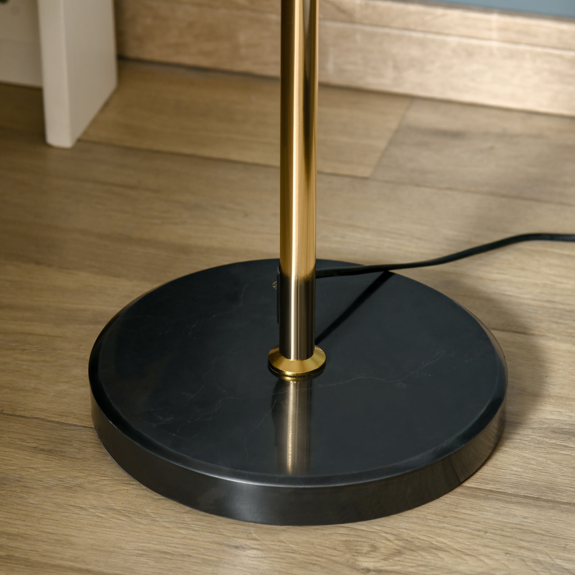 160cm Dandelion-Crystallite Floor Lamp, with Foot Switch