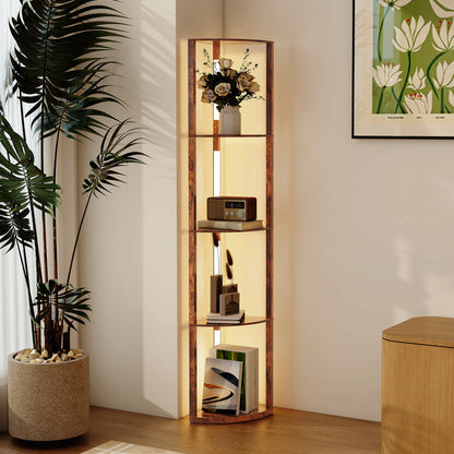 Three-Tier Corner Floor Lamp
