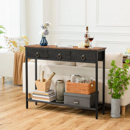 Narrow Entryway Console Table