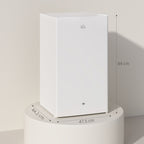 91L Freestanding Under-Counter Fridge with Lock - White