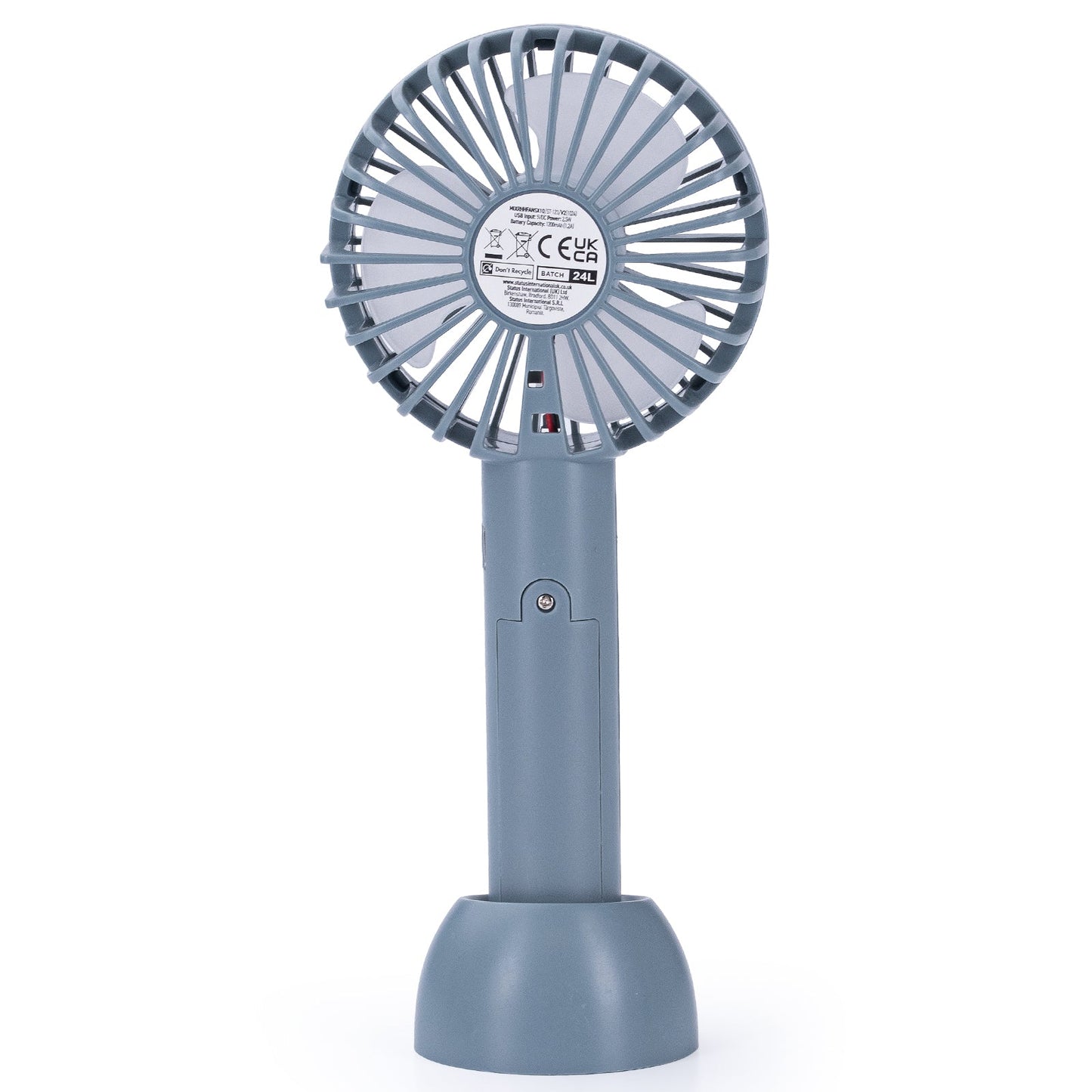 Status 3" Rechargeable USB Handheld Fan