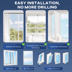 Portable Air Conditioner 14000 BTU, 4-in-1 AC Unit with Cool, Dehumidifier, Fan, Sleep Mode, WiFi Voice Remote Control