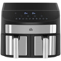 Dual Zone Air Fryer, 10-in-1 8L with Sync Cook & Sync Finish, 60-Minute Timer for Oil Free & Low Fat Cooking, 2400W