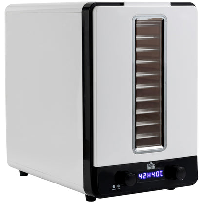 11-Tray Food Dehydrator, 40-70? Temperature and Timer