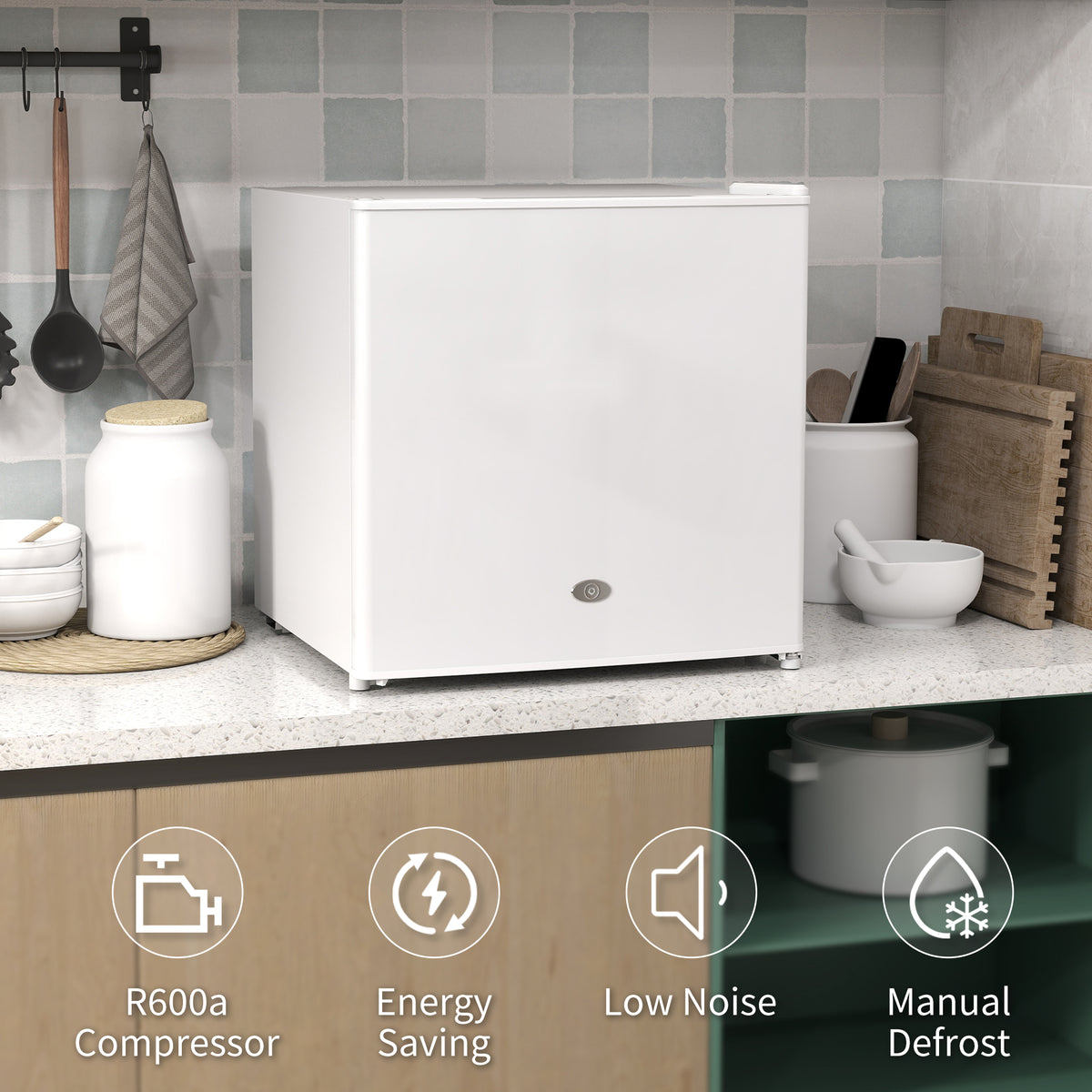 35L Mini Freezer, -24? to -14? Temperature - White