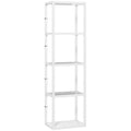 Four-Shelf Floor Lamp - White