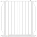 PawHut Extra Wide Dog Gate, with Door Pressure, for Doorways, Hallways, Staircases - White