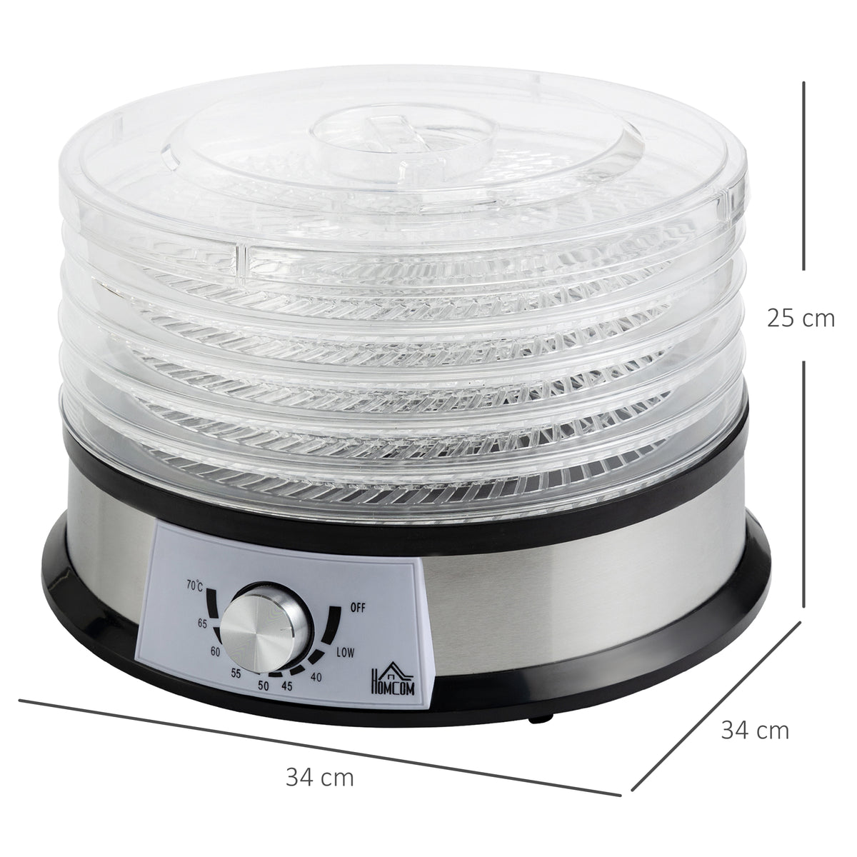 40-70? Five-Tray Food Dehydrator