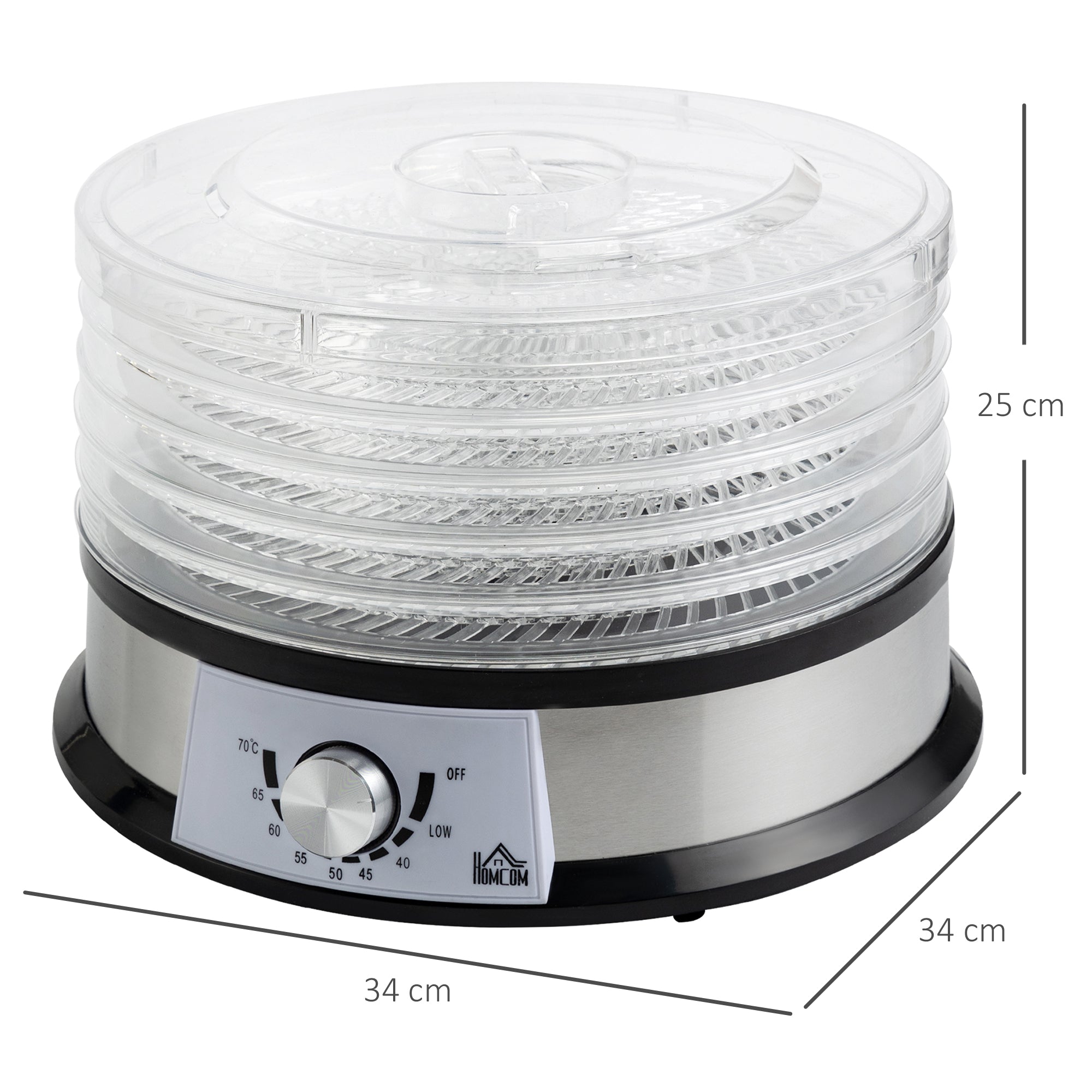 40-70? Five-Tray Food Dehydrator