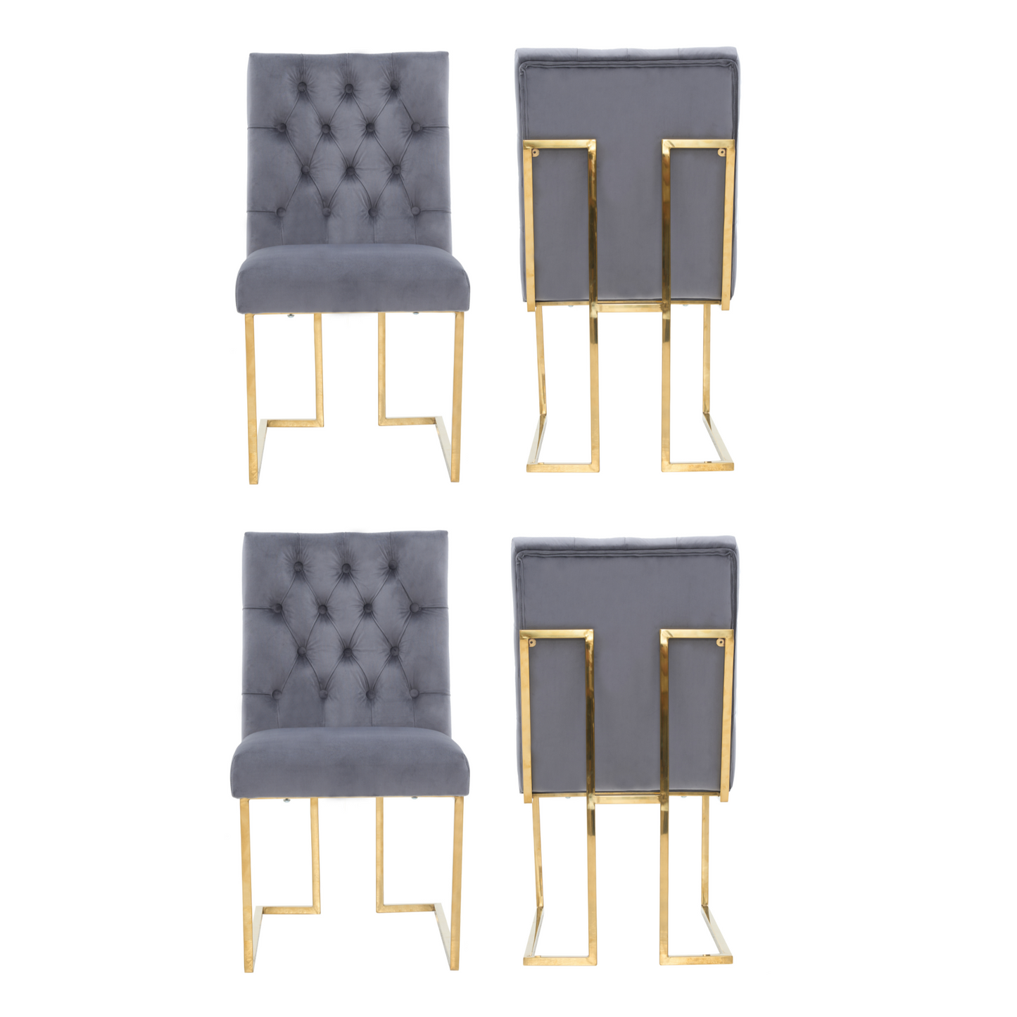 Siena Tufted Velvet Dining Chair