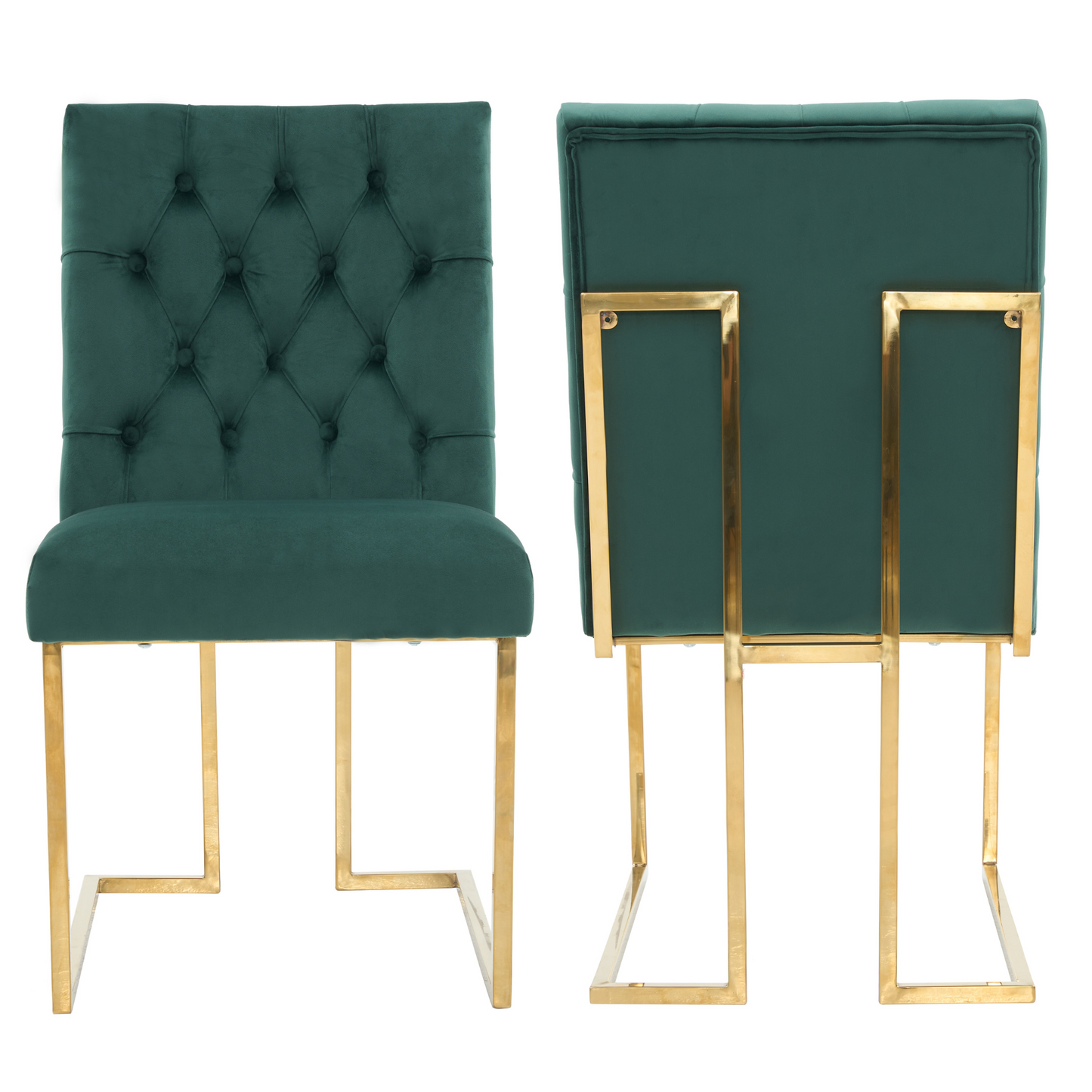 Siena Tufted Velvet Dining Chair