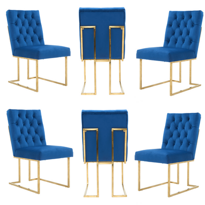 Siena Tufted Velvet Dining Chair