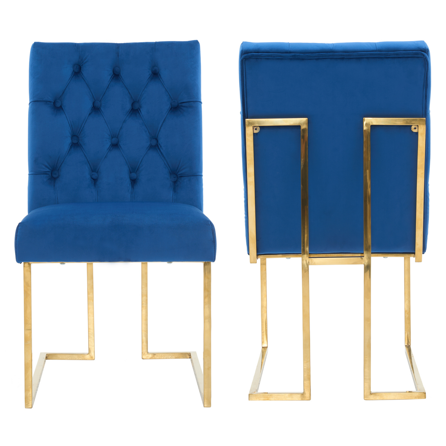 Siena Tufted Velvet Dining Chair