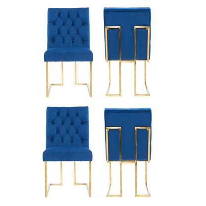 Siena Tufted Velvet Dining Chair