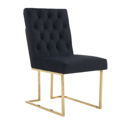 Siena Tufted Velvet Dining Chair