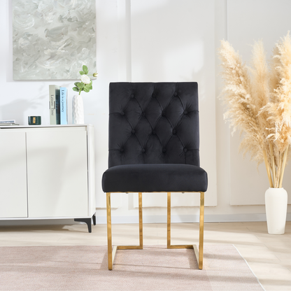 Siena Tufted Velvet Dining Chair