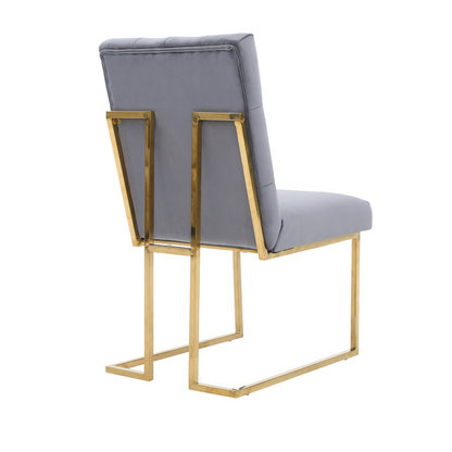 Siena Tufted Velvet Dining Chair