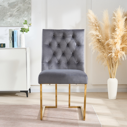 Siena Tufted Velvet Dining Chair