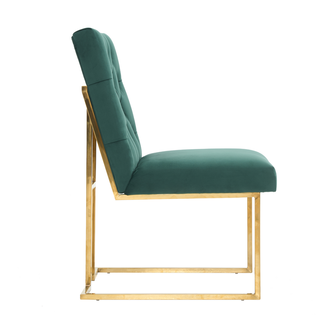 Siena Tufted Velvet Dining Chair