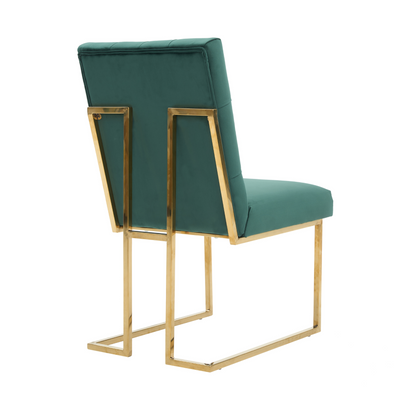 Siena Tufted Velvet Dining Chair