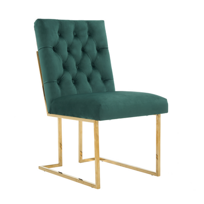 Siena Tufted Velvet Dining Chair
