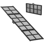 PawHut 191 x 50cm Dog Ramp for Car, Extra Long Pet Stairs with Non-Slip Surface, for Large Dogs, Black