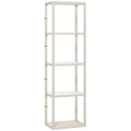Four-Shelf Floor Lamp - Bleached Oak