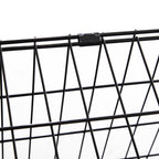 Pawhut Trapeze Collapsible Dog Pet Travel Box Cage Removable Tray 93 x 58 x 65cm