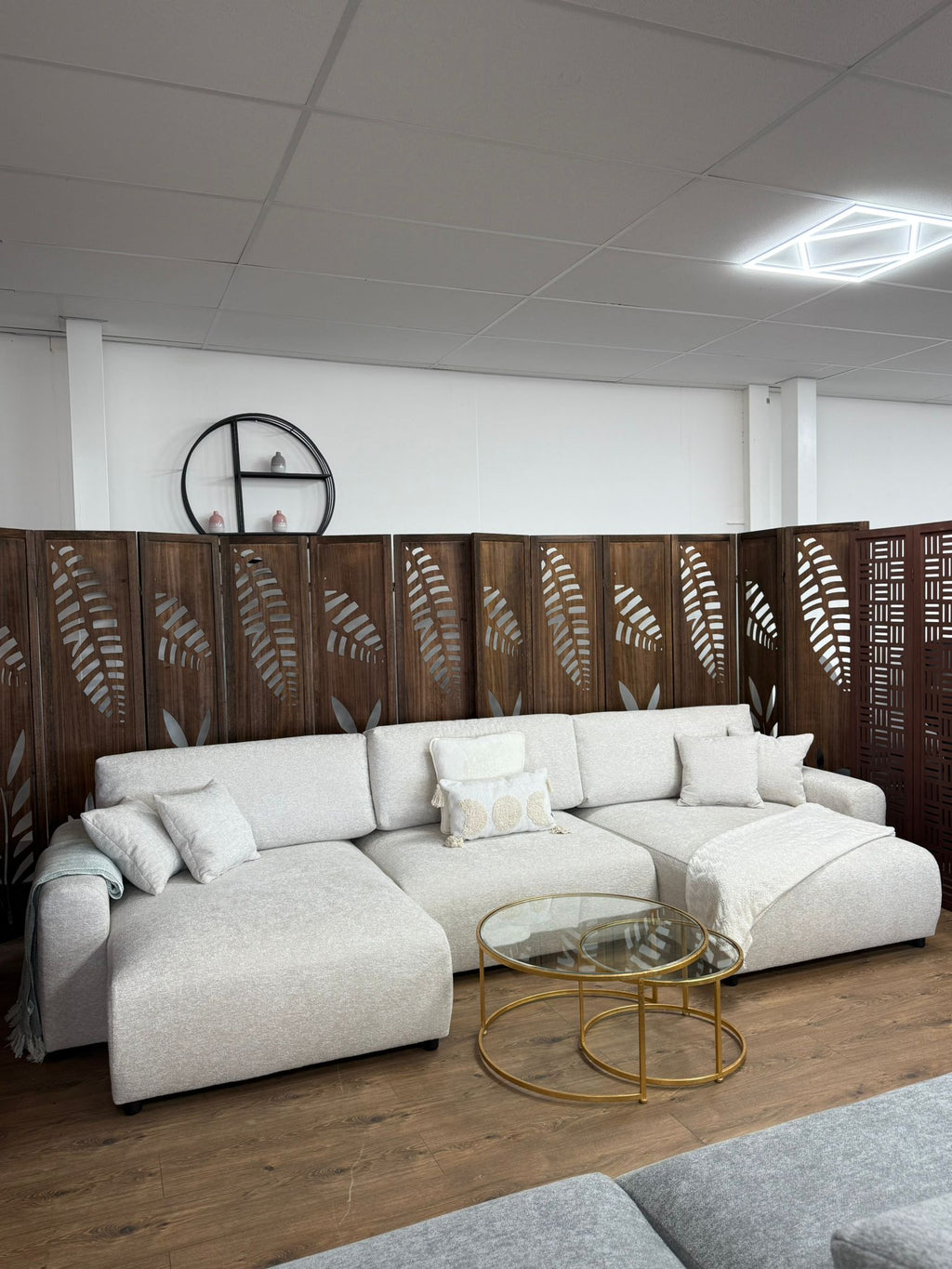 Luma Sofa Beige U Shape Corner