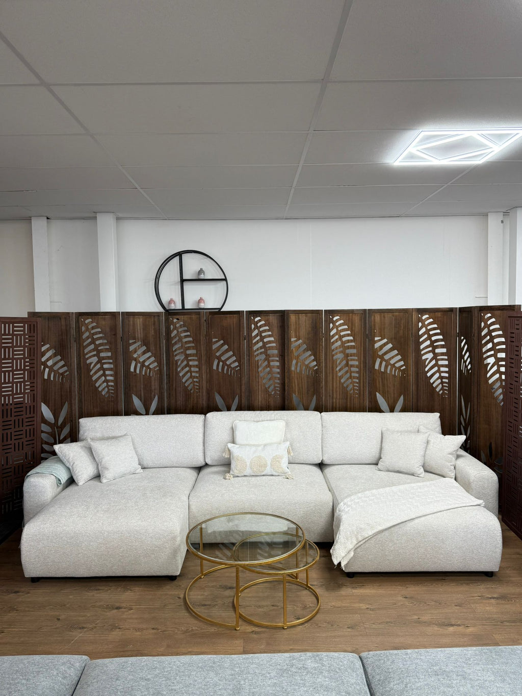 Luma Sofa Beige U Shape Corner