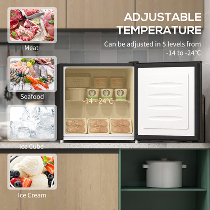 35L Mini Freezer, -24? to -14? Temperature - Black