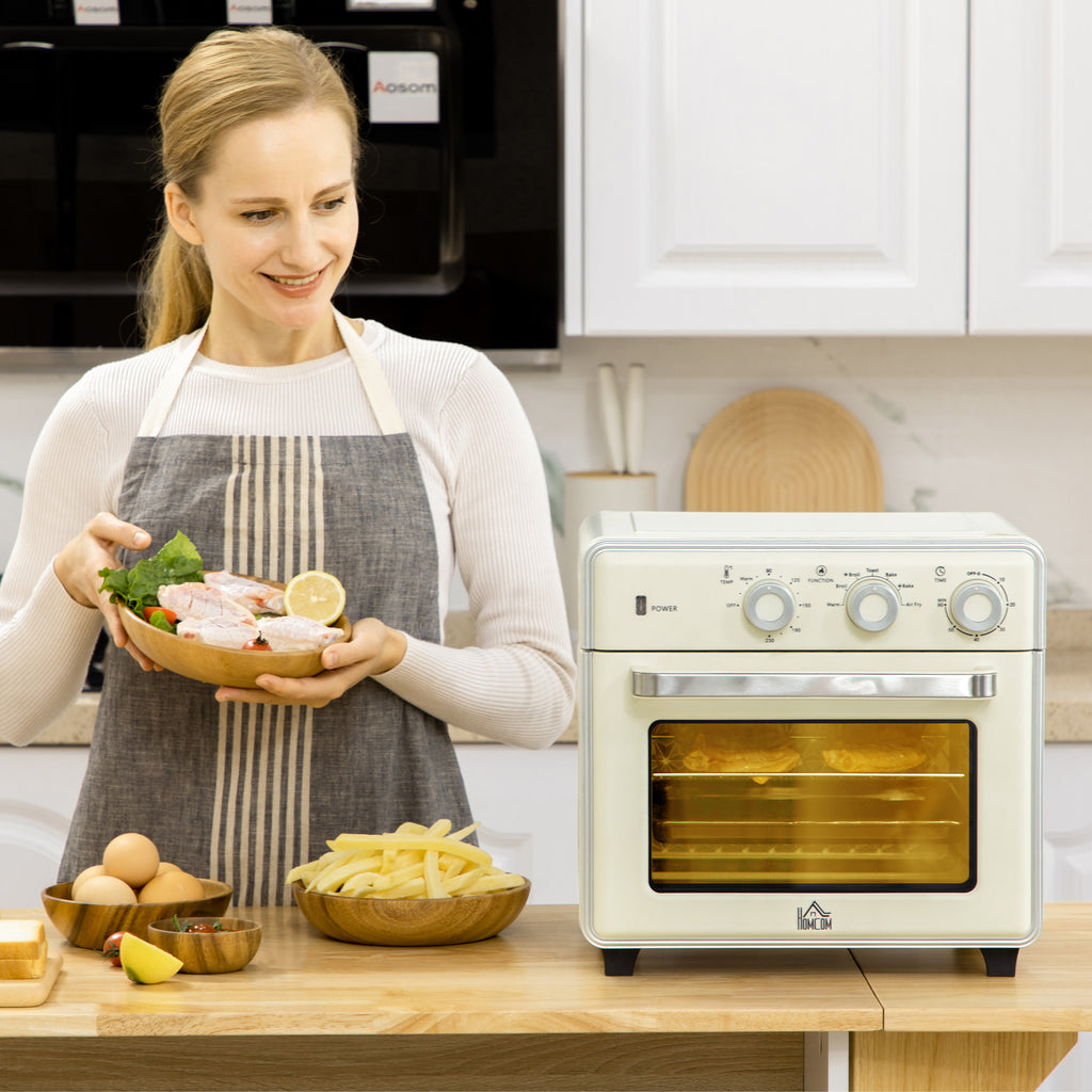 20L 90-230? Mini Electric Oven - Cream